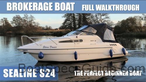 Sealine S24 Sports Cruiser fiche technique et avis